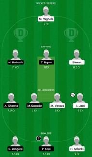Dream11 Team for Gujarat Women vs Madhya Pradesh Women - Senior Women’s T20 League 2022-23.